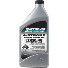 Масло 10W30 1л Quicksilver 4-Stroke Marine Engine полусинт (8M0152563)